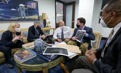 James Webb Space Telescope Alignment Image